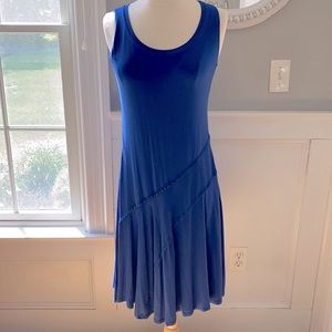 Blue tank midi dress by Matty m size small